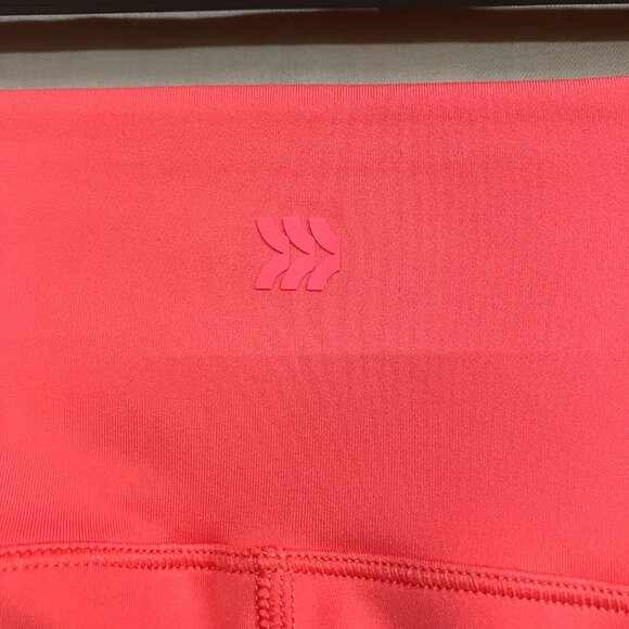 All In Motion Women's Small Coral Red Dynamic Flex High-Rise Leggings Workouts - Picture 9 of 11